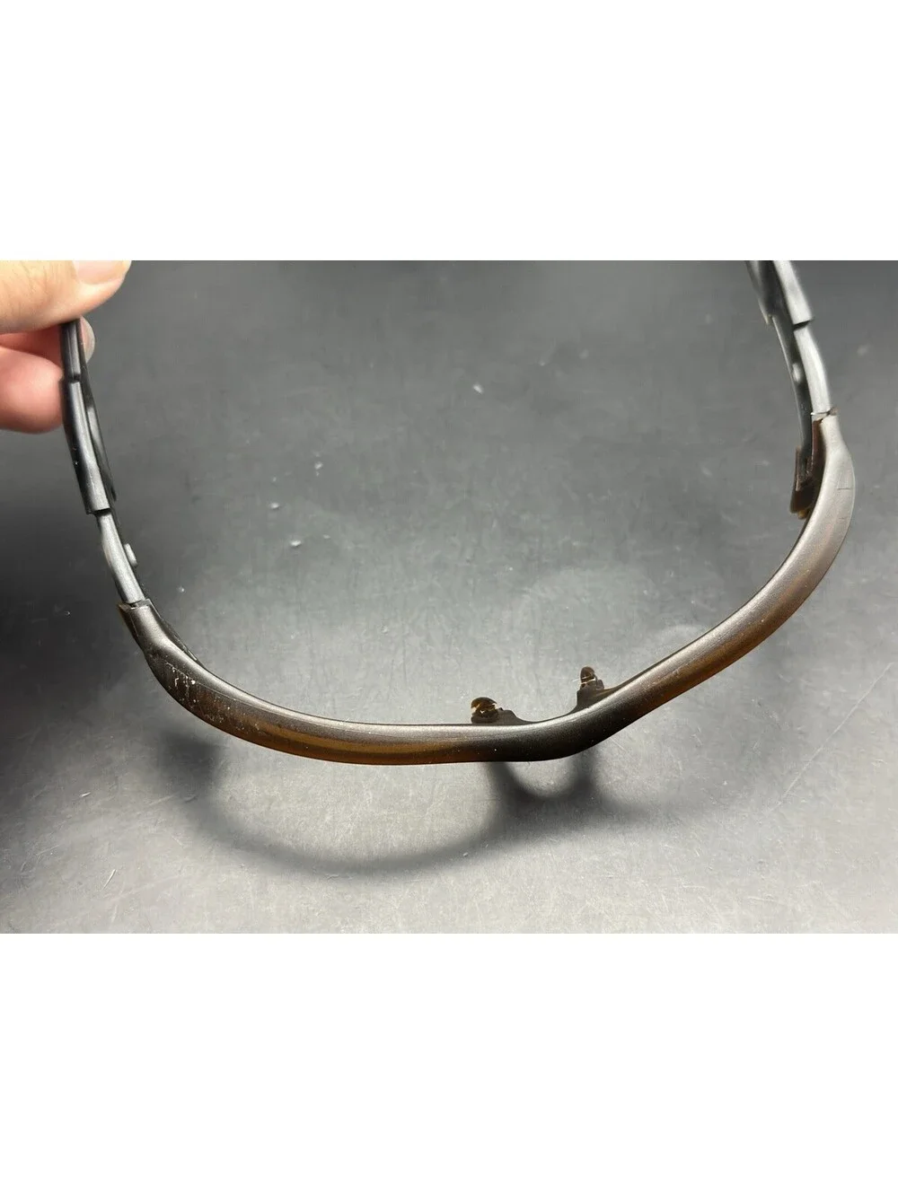 Oakley Flak Jacket Matte Rootbeer/Grey Smoke Frame